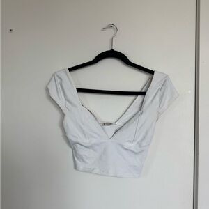 Free People White Women's Top
